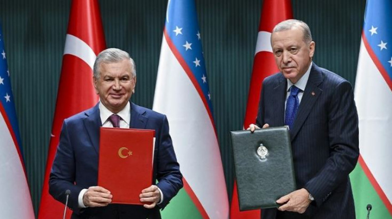 Cumhurbaşkanı Erdoğan: Özbekistan ile ticaret hacmimizi 3 milyar doların  üzerine çıkardık